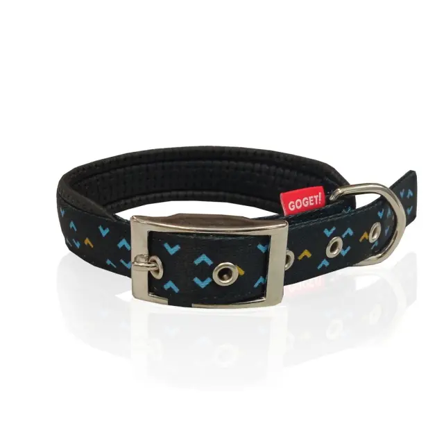 Pet Interest Motivo Κολάρο Σκύλου Nero Μαύρο XXLarge 2.5x60cm