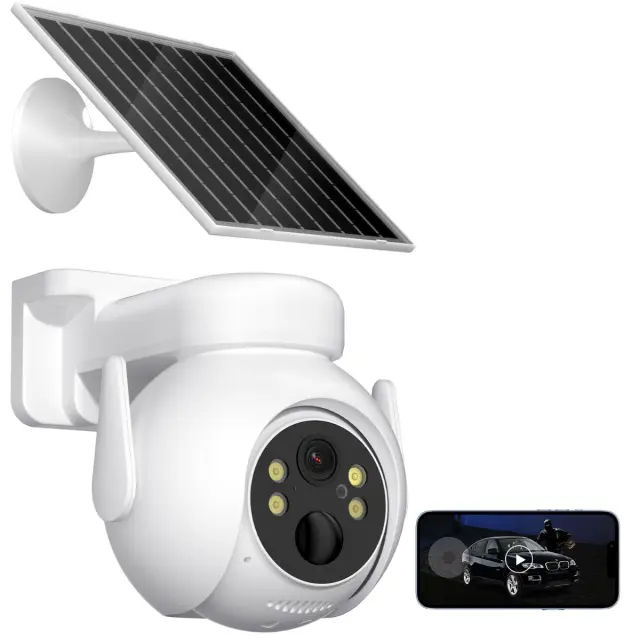 XO CR10 Εξωτερική Ηλιακή Έγχρωμη Κάμερα 300W WiFi 16.001.0185 3