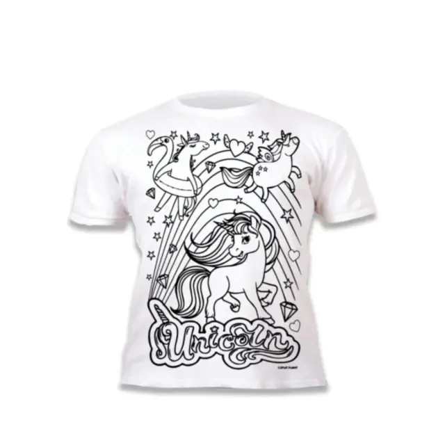 Splat Planet Πλενόμενο t-Shirt Ζωγραφικής με Μαρκαδόρους: Unicorns (5-6 ετών)