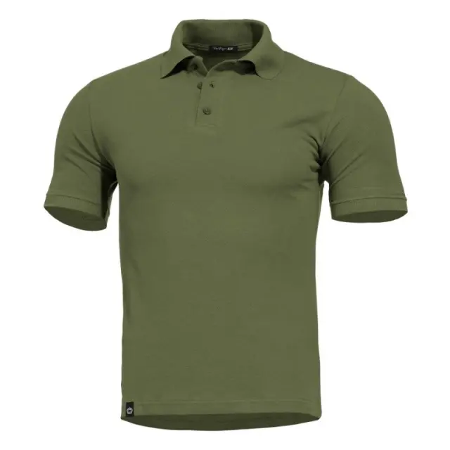 Pentagon Sierra Polo T-Shirt-Μπλούζα Κοντομάνικη Πόλο για Καθημερινή Χρήση - 06-Χακί-Olive Green