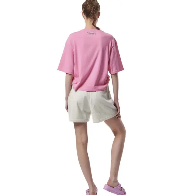 Body Action Women's Athletic With Embroidery Shorts Λευκό 031424-03C (Body Action) - Large 3