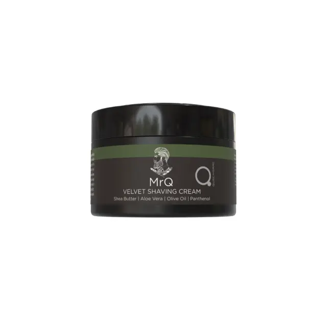 MrQ Velvet Shaving Cream 100ml - ✈️ Travel Size - Κρέμα Ξυρίσματος - Συσκευασία Ταξιδίου ✈️