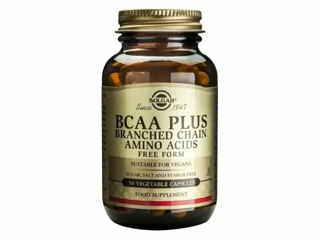 Solgar | BCAA | Αμινοξέα Διακλαδισμένης Αλύσου | 50 caps