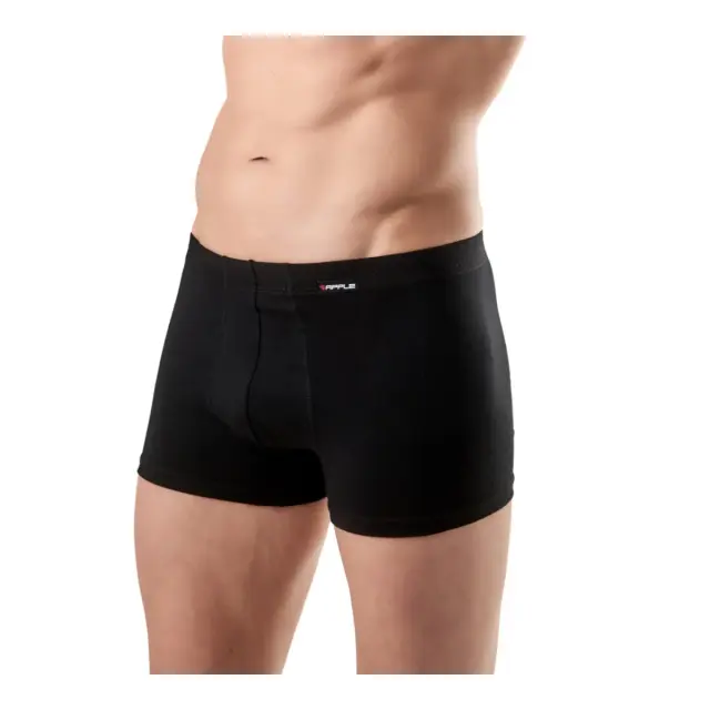 Apple Ανδρικό Boxer - 3+1 Πακέτο, Χρώμα Μαύρο