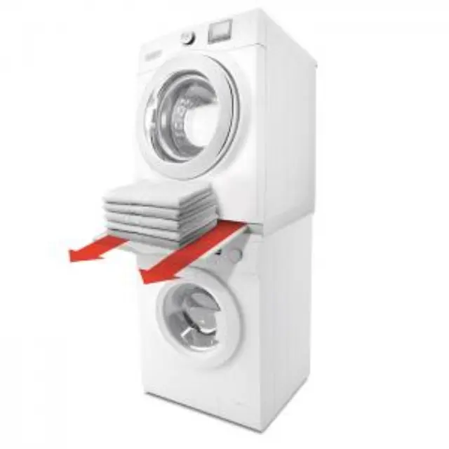 Meliconi Torre Base Smart L60 070-0595 Συνδετικό Πλυντηρίου/Στεγνωτηρίου από Πλαστικό με Συρτάρι 60x55εκ. 2