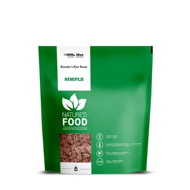 Nature s Food Nature s Simple Ωμή Τροφή Σκύλου Κοτόπουλο 1kg