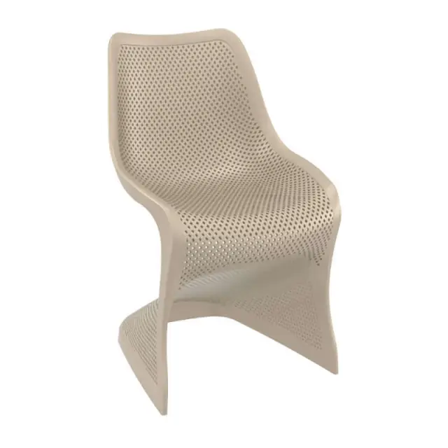 Καρέκλα BLOOM Dove Grey PP 50x58x85cm
