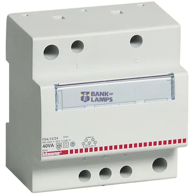 SAFETY MODULAR TRANSFORMER 40VA 12/24V