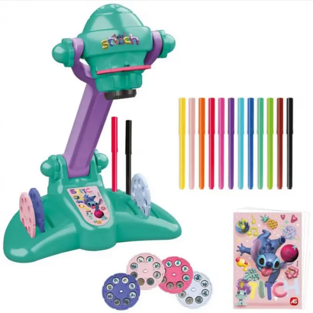 AS Προτζεκτορας Ζωγραφικής Disney Stitch Για 3+ Χρονών 2