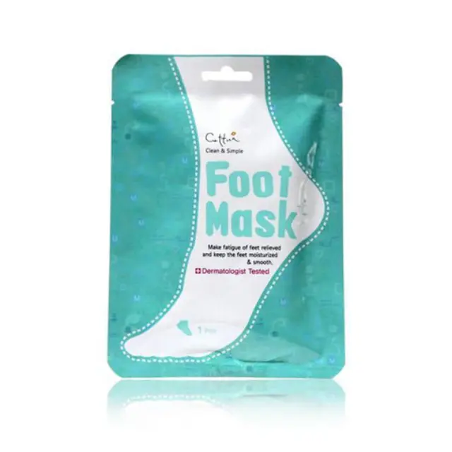Vican Cettua Clean + Simple Foot Mask, Μάσκα Ποδιών που Ενυδατώνει και Ανακουφίζει τα Ξηρά και Σκασμένα Πόδια 1τμχ