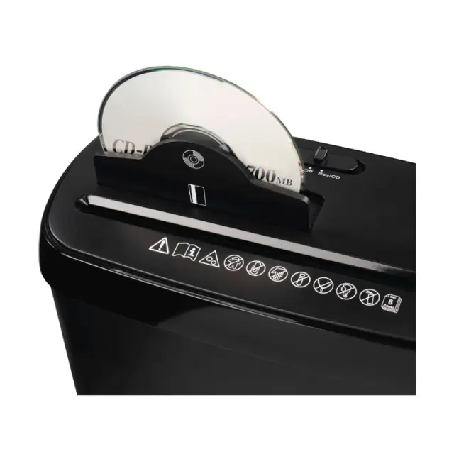Καταστροφέας Εγγράφων 8 Φύλλων με Κάδο 11lt SD108P - Paper Shredder 018012 2