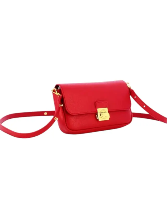 Coccinelle - Γυναικεία τσάντα Ώμου C-Me Lock Mini Bag E5U4K520101-R02 Κόκκινο 3