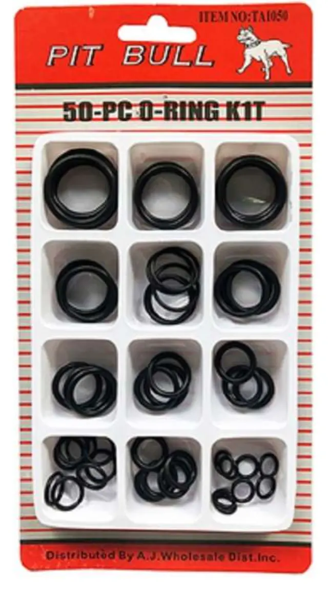 Σετ Λαστιχάκια O-ring 50 pcs Pit Bull