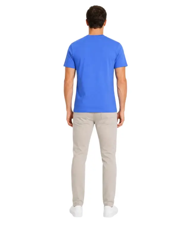 Lotto - Ανδρικό Κοντομάνικο Αθλητικό T-Shirt 246001-BLUETT Μπλε - M 2