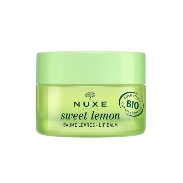 NUXE Sweet Lemon Lip Balm Βάλσαμο Χειλιών με Άρωμα Λεμόνι, 15g