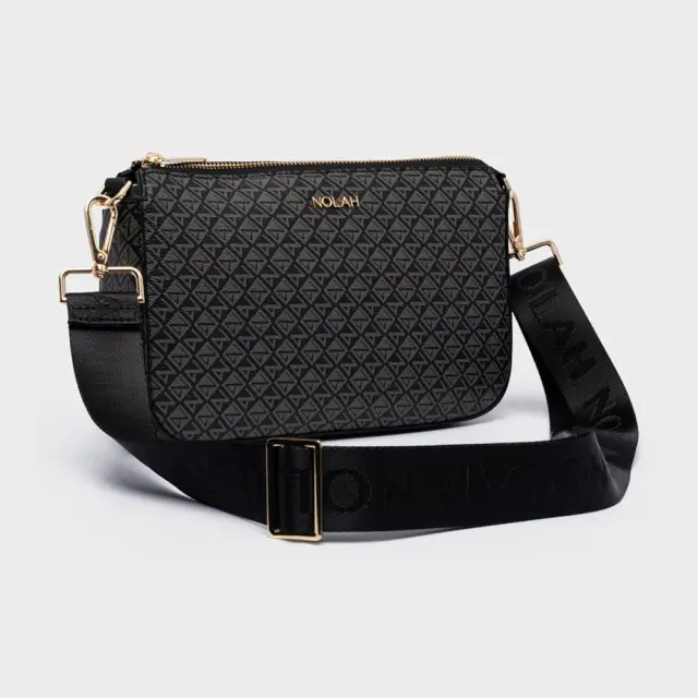 Τσάντα χιαστί Erina Black Nolah 3