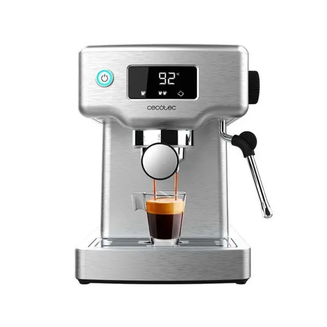 Cecotec Μηχανή Espresso Power Espresso 20 Barista Compact 1465W 20bar Silver (667)