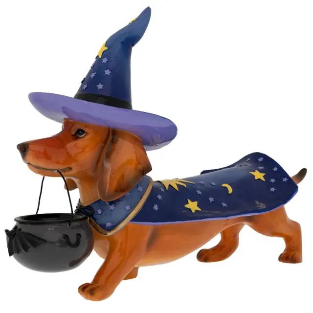 Φιγούρα σκύλου πολυρεζίν Wizard 22x55x37cm Iliadis 90803