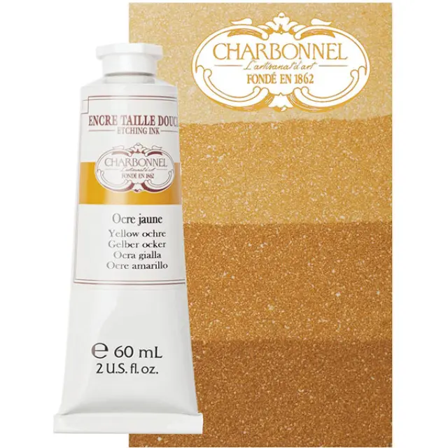 Charbonnel Μελάνι Χαρακτικής - 302 Yellow Ochre S1 - 60ml