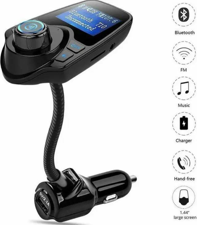 FM Transmitter Αυτοκινήτου Seo T10 με USB 3