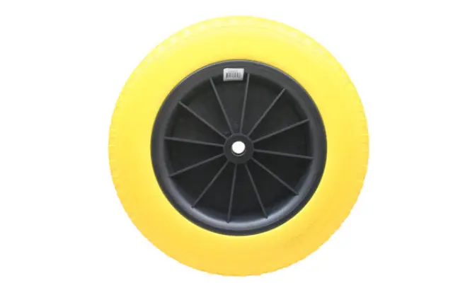Wheel + tyre wheelbarrow 4.00-8" ø392 mm PU