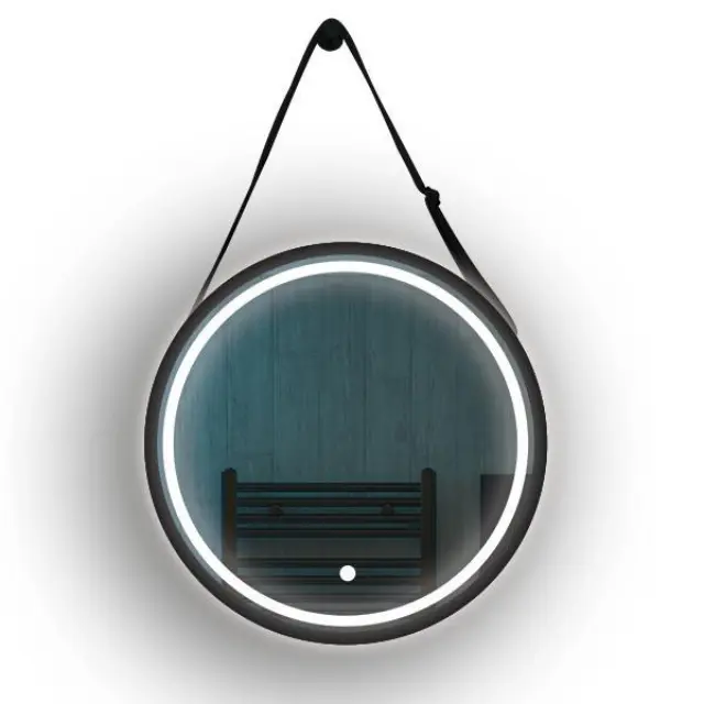 ARTE ILLUMINA MIRO ΚΑΘΡΕΠΤΗΣ LED ΜΑΥΡΟΣ 60CM IP44 Μαύρο 2