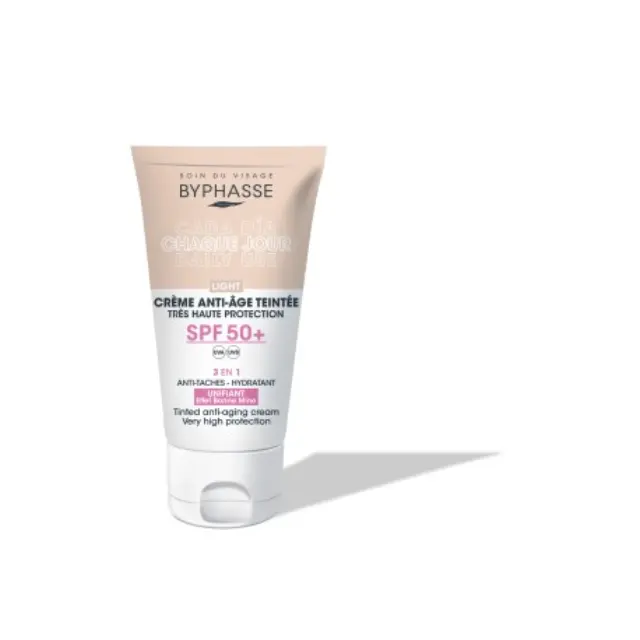 ΑΝΤΗΛΙΑΚΗ ΚΡΕΜΑ ΜΕ ΧΡΩΜΑ LIGHT SPF 50+ 50ML BYPHASSE 2