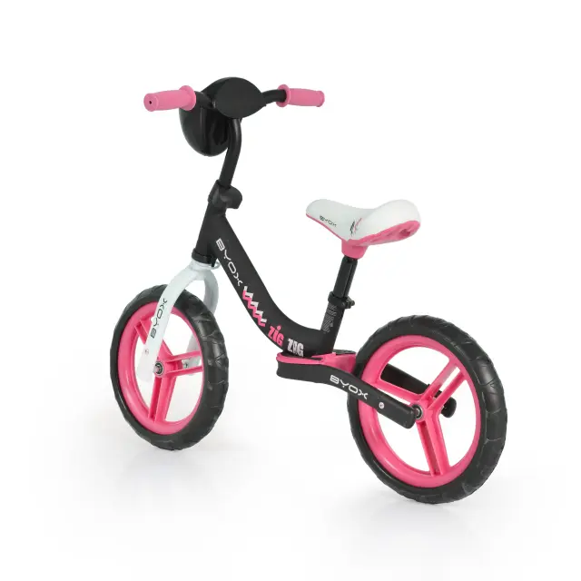 BYOX - Balance bicycle Zig zag pink - 3800146201302 3