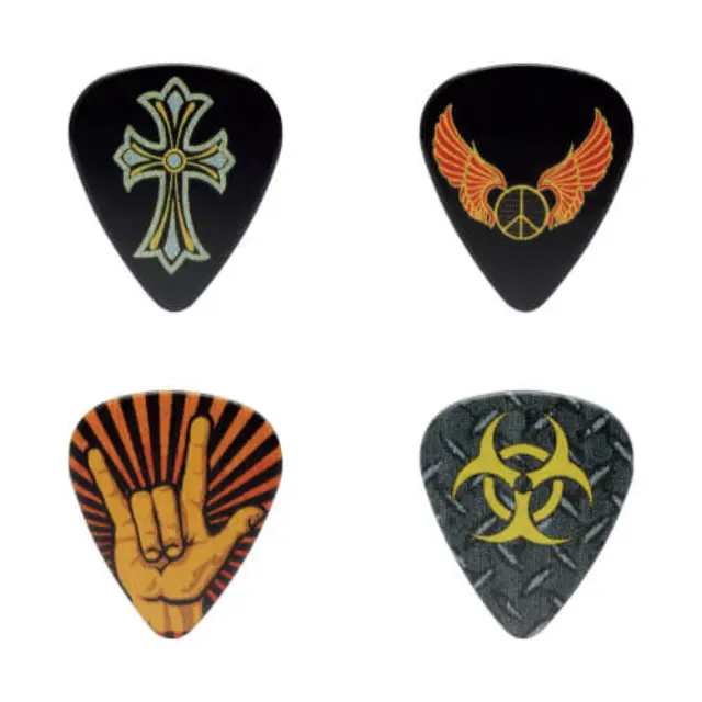 D'Andrea USA RPHMH Cool Plecs 351 Heavy Metal Πένες Heavy (12 τμχ)