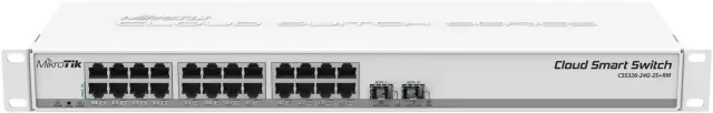MikroTik Cloud Smart Switch, CSS326-24G-2S+RM