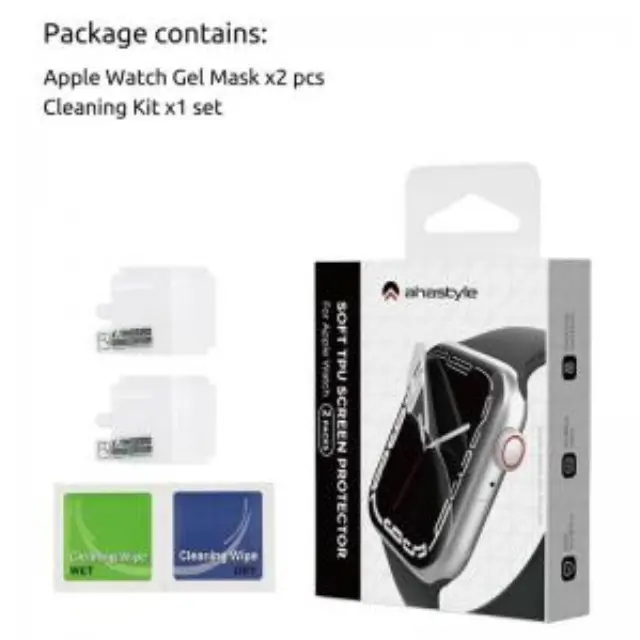 Screen Protector Soft TPU Ahastyle WG49-2 Apple Watch Ultra 4/ 3/ 2/ 1 49mm (2 τεμ.) N66875 3