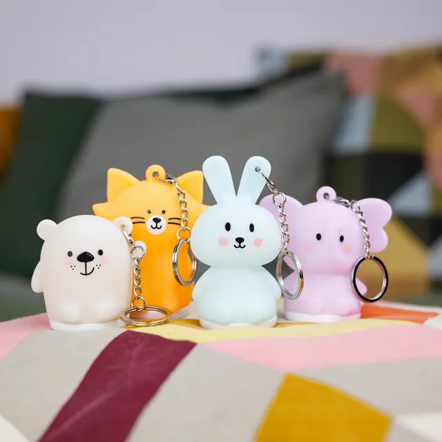 INNOGIO ΜΠΡΕΛΟΚ ΦΩΤΑΚΙ ΣΙΛΙΚΟΝΗΣ GIOKEYRING BEAR 3
