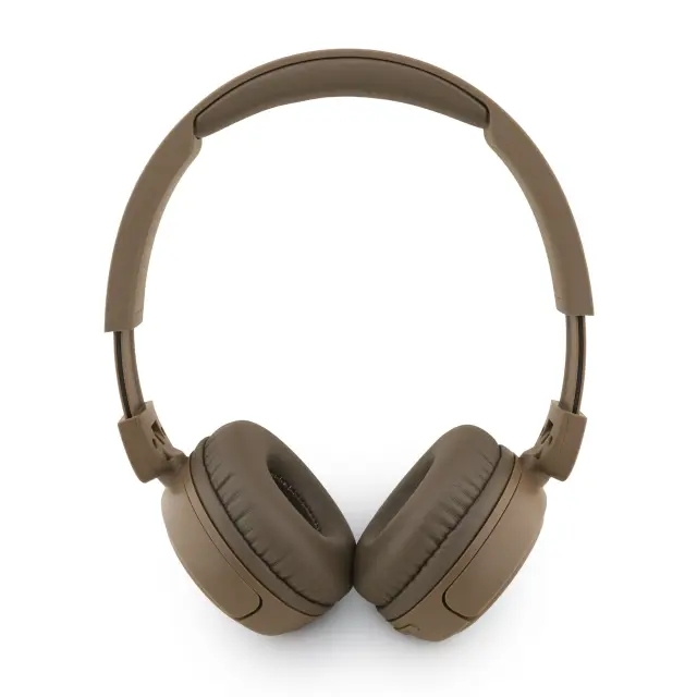Guess Script Metal Logo Wireless Headphone Brown 3