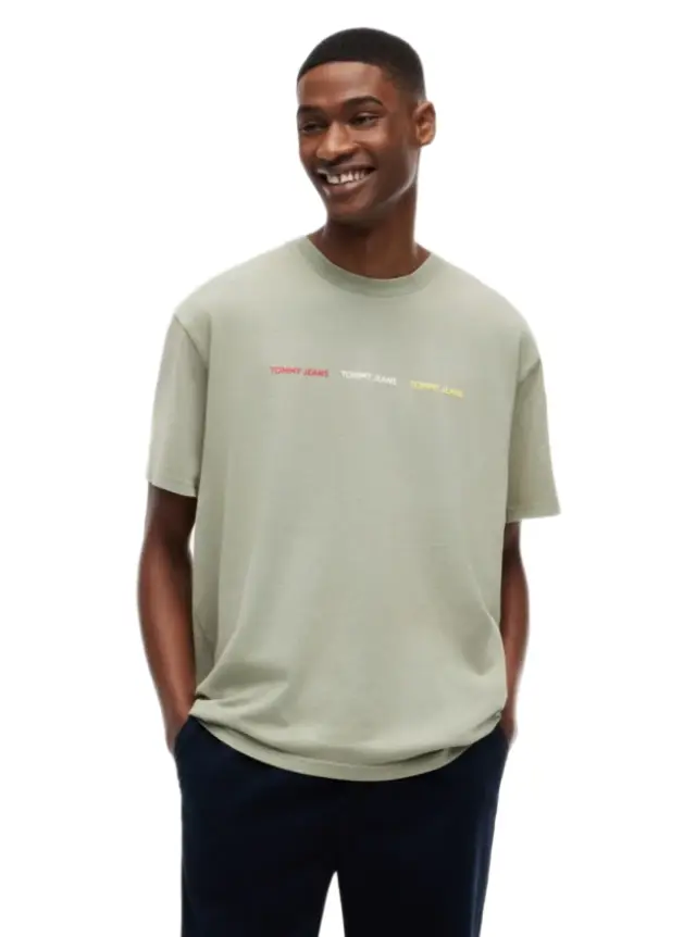 TommyHilfiger ανδρικό t-shirt με λογότυπο DM0DM23180-1