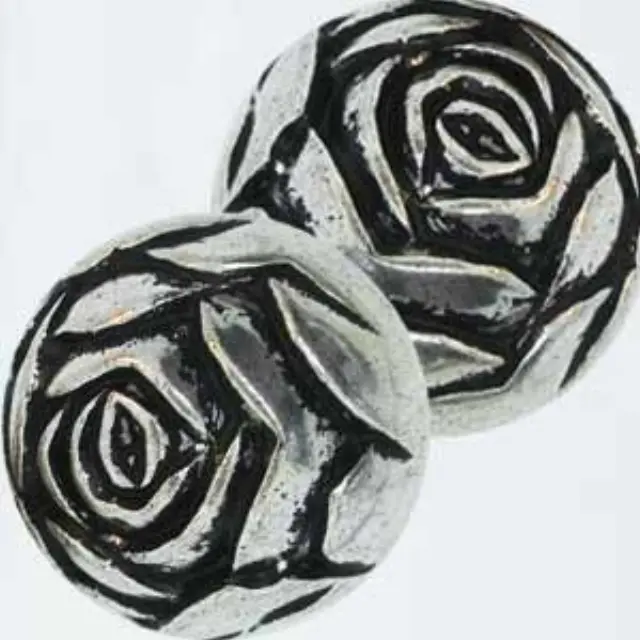Επιμεταλλωμένη Χάντρα Rosebud 20mm - 2τεμ