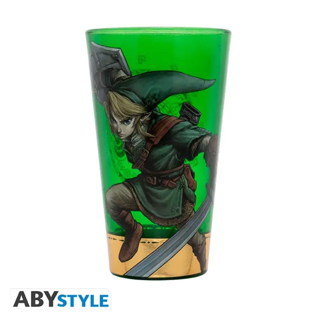 Ποτήρι γυάλινο THE LEGEND OF ZELDA - Premium Large Glass - 400ml - Link ABYVER311