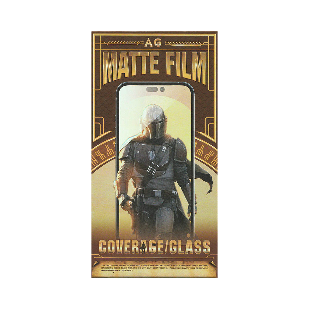 Προστατευτικό Τζάμι Οθόνης Ματ AG Matte Film Full Coverage Tempered Glass Για Apple iPhone 14 Pro