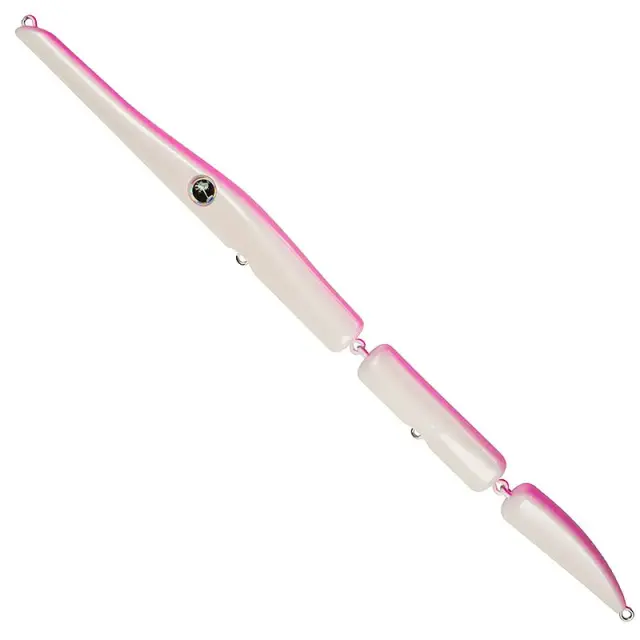 Τεχνητό Seaspin Strega 257 – Sinking Jointed Needlefish Swimbait με Αφαιρούμενη Ουρά Σιλικόνης JCK
