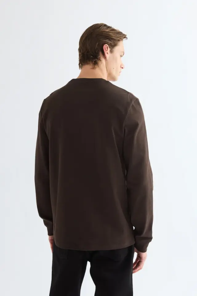 Wrangler Ανδρική Μπλούζα 112386994 - Chocolate Torte - XXL 2