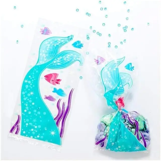 Σακκούλες Ζελατίνας Mermaid /Γοργόνα / 20 τεμ.