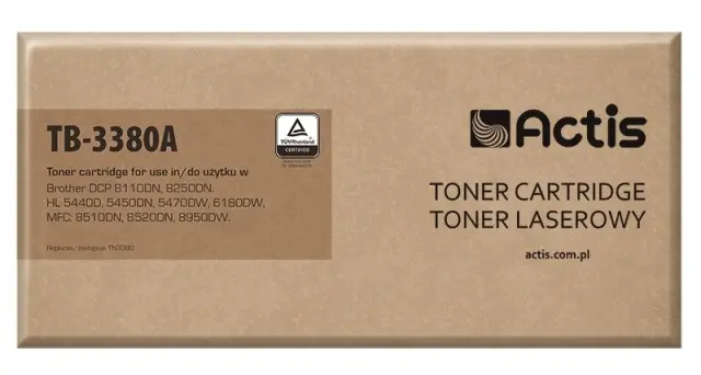 Actis TB-3380A Toner (replacement for Brother TN-3380 Standard 8000 pages black)
