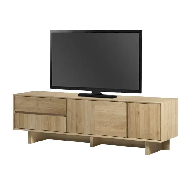 Έπιπλο τηλεόρασης Capri Megapap χρώμα sapphire oak 180x45x55εκ. 3