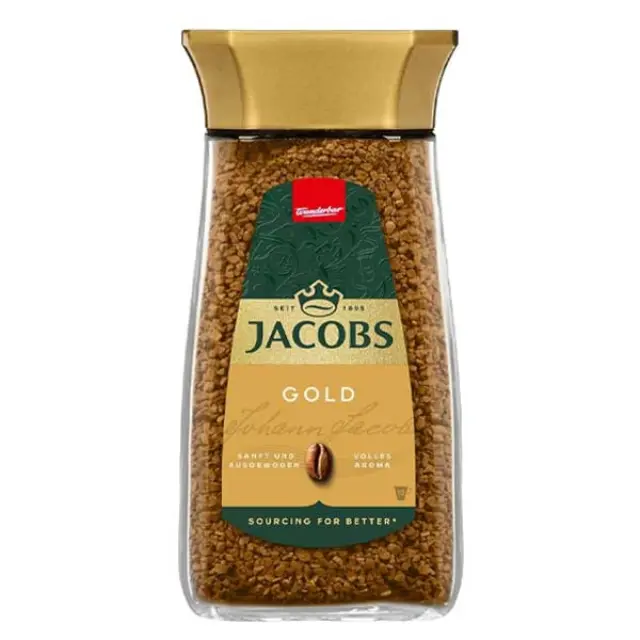 Jacobs Gold Instant Coffee 200 gr Glass Jar
