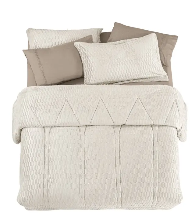 ΚΟΥΒΕΡΤΟΠΑΠΛΩΜΑ KING SIZE (260x240) GALI IVORY GUY LAROCHE