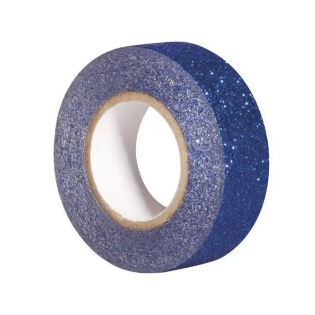 Rayher Αυτοκόλλητη Ταινία Glitter 15mm x 5m Σκούρο Μπλε (59925376)