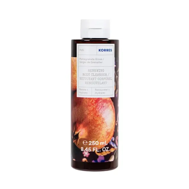 Korres Renewing Body Cleanser Pomegranate Grove Αφρόλουτρο Ρόδι 250ml