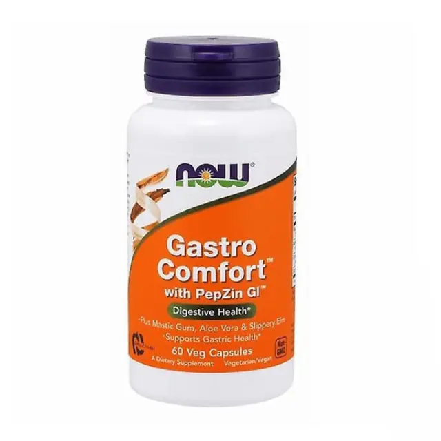Now Foods Gastro Comfort with PepZin GI 60 κάψουλες