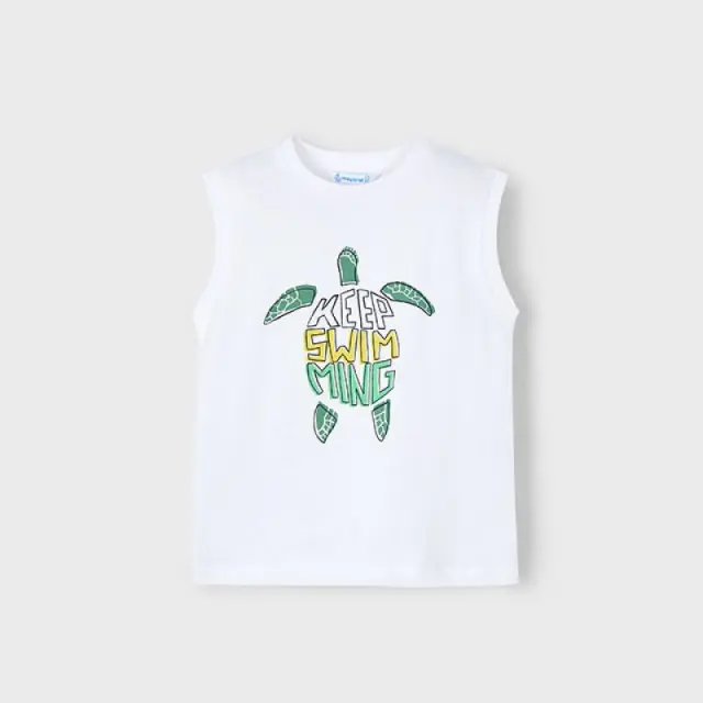 Baby 6 μηνών έως 4 ετών Μπλούζα αμάνικη στάμπα πράσινο - 3Ε
