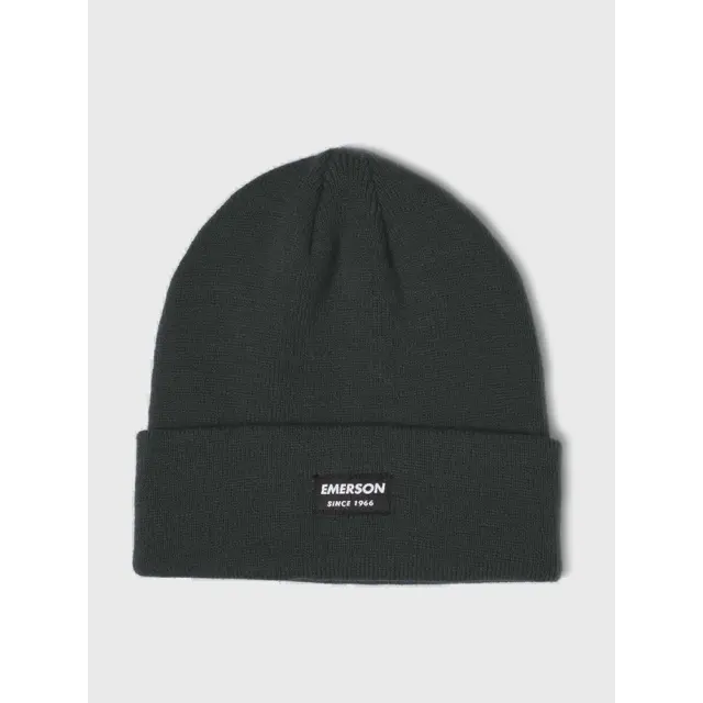 Emerson Unisex Beanie (222.EU03.19-Ebony) - Ανθρακί - One Size