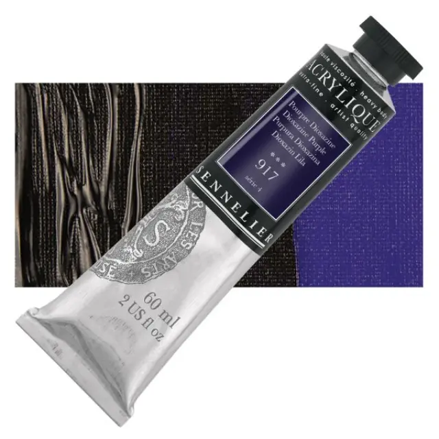 Ακρυλικό Sennelier Extra Fine - 917 Dioxazine Purple S4 - 60ml
